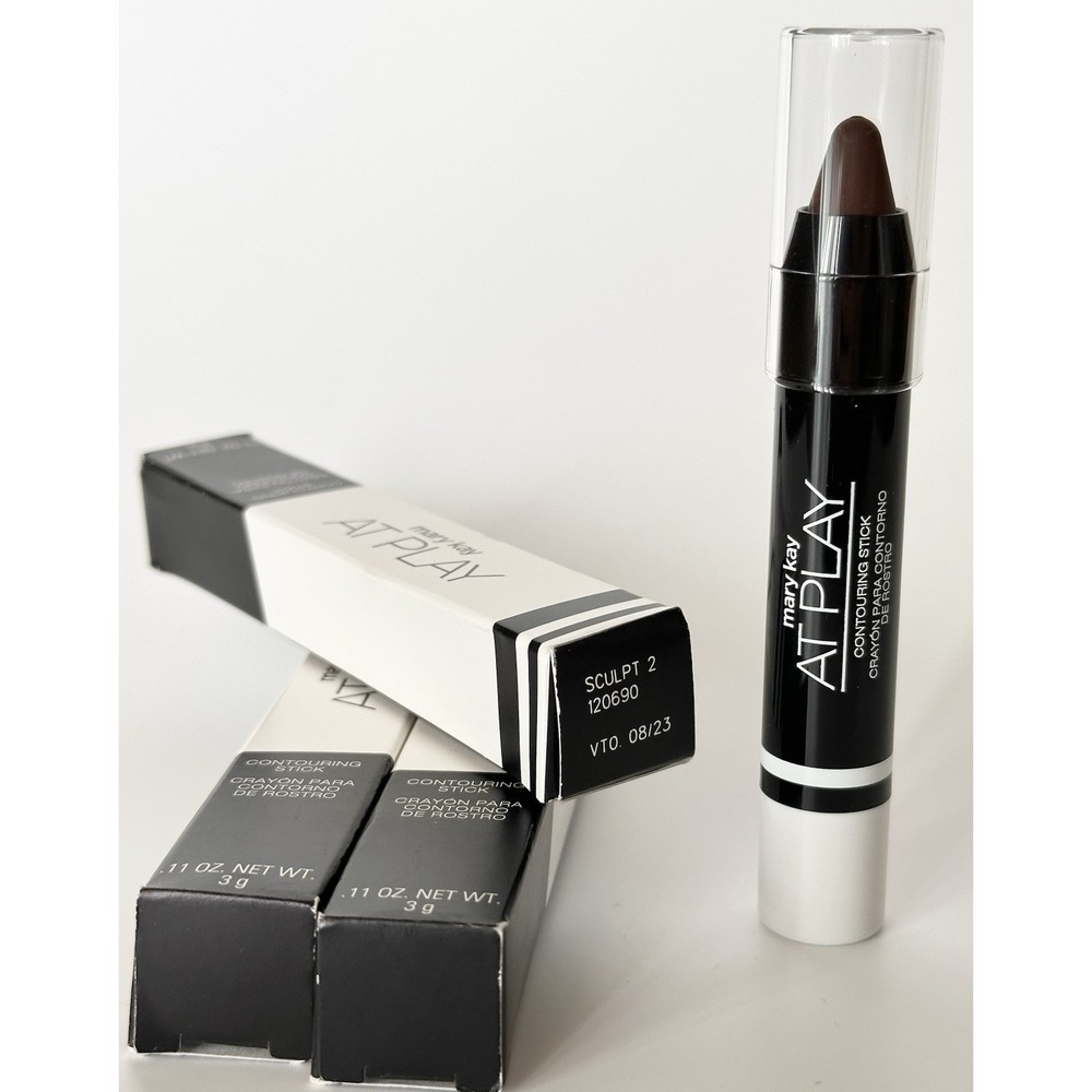 (3 Pack) Mary Kay At Play Contouring Stick Sculpt 2 NEW IN BOX